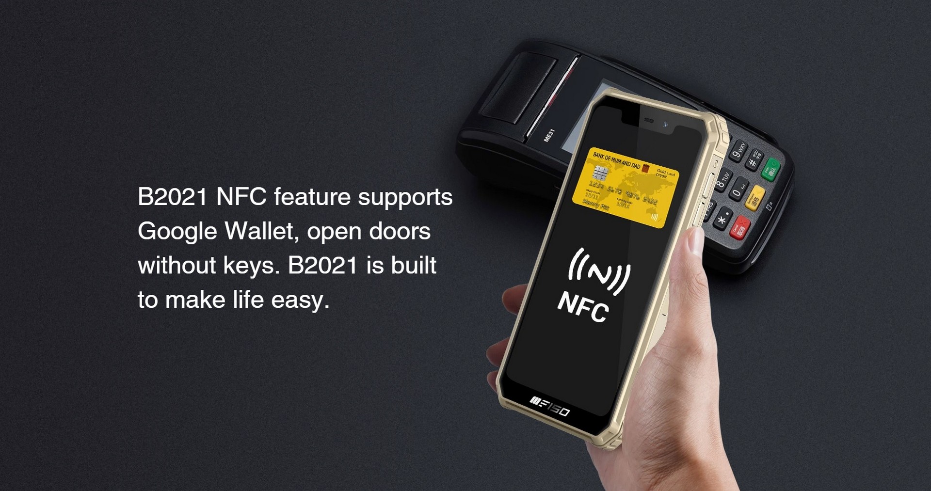 Oukitel F150 - nfc